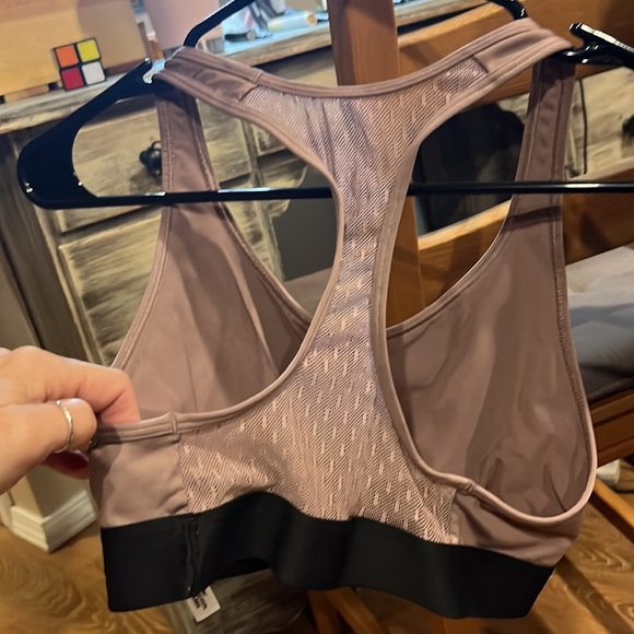 VICTORIAS SECRET Sport Knockout Pink workout set 3 piece set~Pants, razor back - Picture 9 of 10